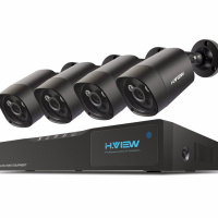 Комплект видеонаблюдения H.VIEW на 4 камеры